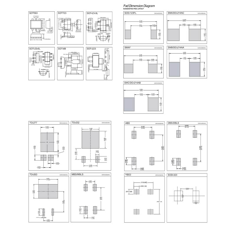 Small Signal Outline Drawing