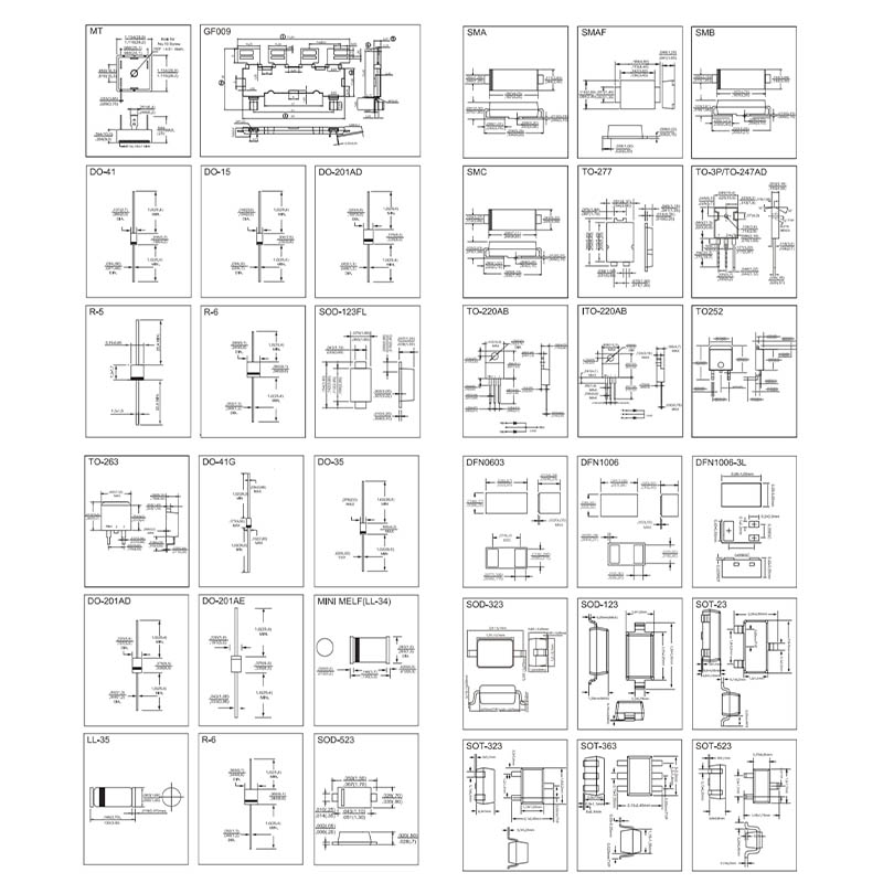 Small Signal Outline Drawing